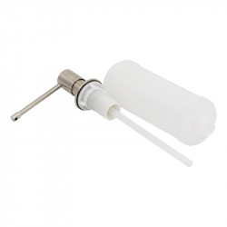 Дозатор для миючого засобу 116 круглий Chrome Lidz