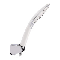 Змішувач для ванни Grand 005 довгий вилив White (k35) Qtap