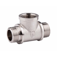 Трійник 1/2" зовнішня * 1/2" внутрішня * 1/2" зовнішня Forte