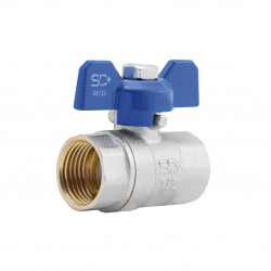 Кран кульовий SD Plus 1\2" ВР для води (метелик) SD602W15