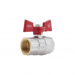 Кран кульовий SD Plus 3\4" ВР для води (метелик) SD602NW20PN40