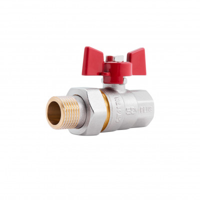Кран кульовий "Американка" SD Plus 1\2" ВЗ прямий SD220NW15PN40