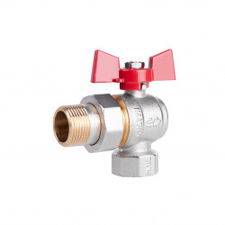 Кран кульовий "Американка" SD Plus 3\4" ВЗ кутовий SD222NW20PN40