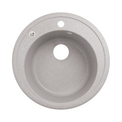 Кухонна мийка Lidz D510\200 GRA-09 (LIDZGRA09D510200)