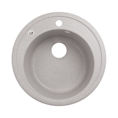 Кухонна мийка Lidz D510\200 GRA-09 (LIDZGRA09D510200)