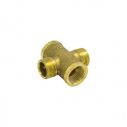 Хрестовина 3/4" внутрішня * 3/4" зовнішня * 3/4" внутрішня * 3/4" зовнішня LexLine Profi
