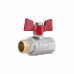 Кран кульовий SD Plus 1\2" ВЗ для води (метелик) SD607NW15PN40