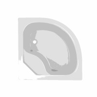 Душовий піддон Lidz KAPIELKA ST80x80x41 см з панеллю