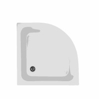 Душовий піддон Lidz KAPIELKA ST80x80x26 з панеллю