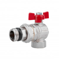 Кран кульовий Icma FAR. ROSSA 3\4" кутовий №362