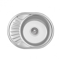 Мийка кухона Lidz 5745 (6044) Decor 0.6мм 160мм