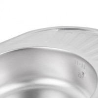 Мийка кухона Lidz 5745 (6044) Decor 0.6мм 160мм