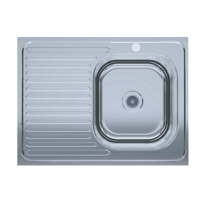 Мийка кухонна UA 60*80 R Polish 0,4мм
