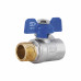Кран кульовий SD Plus 1\2" ВЗ для води (метелик) SD607W15