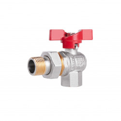 Кран кульовий "Американка" SD Plus кутовий 1\2" ВЗ SD222W15