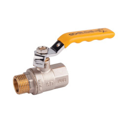 Кран кульовий SD Plus 1\2" ВЗ для газу (важіль) SD605NG15PN40