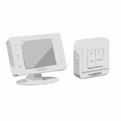 Тижневий програмований термостат Thermo Alliance ТА-2701RF радіокерований сенсорний