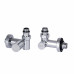Комплект кранів SD Forte 1\2" НР для рушникосушарки кутовий SF395W15HE