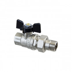 Кран кульовий з американкою 1" RAFTEC BLACK