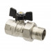 Кран кульовий з американкою 1" RAFTEC BLACK