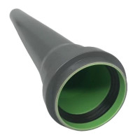 Труба каналізаційна Reiger PP-R 50 1м 1,8мм внутрішня трьохшарова