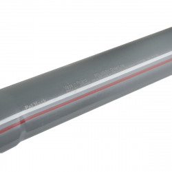 Труба каналізаційна PolMark BLUE LINE 50*1.8мм L-2м + резинка