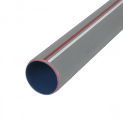 Труба каналізаційна PolMark BLUE LINE 50*1.8мм L-2м + резинка