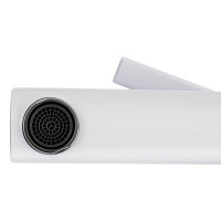 Змішувач для ванни Qtap Grand (з душовим гарнітуром) QTGRAWCR006 Chrome\White