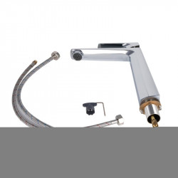 Змішувач для раковини Qtap Matice високий 1063H103C Chrome
