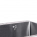 Кухонна мийка Lidz H6050B 3.0/0.8 мм Brush Black (LDH6050BPVD3008)