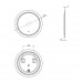 Дзеркало Qtap Jay R780 з LED-підсвічуванням QT0778250378W