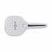 Лійка для ручного душу Qtap Rucni 120х120 мм прямокутна QTHLA120N3KCW Chrome/White