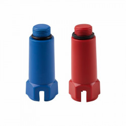 Кран приладовий кутовий 1/2" * 1/2" Raftec з вентельним запірним елементом