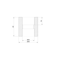 Муфта PPR Thermo Alliance 25
