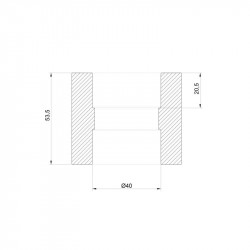 Муфта PPR Thermo Alliance 40