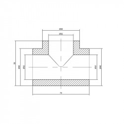 Трійник PPR Thermo Alliance 32