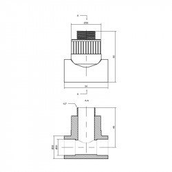 Трійник PPR Thermo Alliance 20х1\2"х20 ЗР