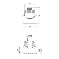 Трійник PPR Thermo Alliance 25х1\2"х25 ЗР
