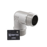 Коліно 3/4" зовнішня * 3/4" зовнішня RAFTEC