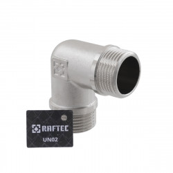 Коліно 3/4" зовнішня * 3/4" зовнішня RAFTEC
