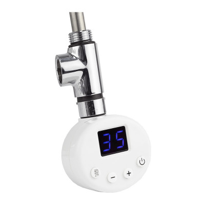 Тен для рушникосушки Onlyheat Pearl White 0,6 кВт 1/2" з трійником 53,5 см (1/24 шт)