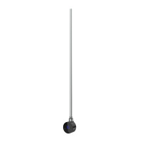 Тен для рушникосушки Onlyheat Agate Black 0,6 кВт 1/2" з трійником 53,5 см (1/24 шт)