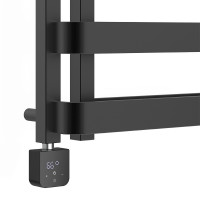 Тен до рушникосушки Onlyheat Onyx Black 0,6 кВт 1/2" з трійником 53,5 см (1/24 шт)