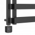 Тен до рушникосушки Onlyheat Onyx Black 0,6 кВт 1/2" з трійником 53,5 см (1/24 шт)