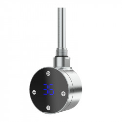Тен для рушникосушки Onlyheat Argent Chrome 0,6 кВт 1/2" з трійником 53,5 см (1/24 шт)