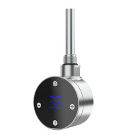 Тен для рушникосушки Onlyheat Argent Chrome 0,9 кВт 1/2" з трійником 76 см (1/24шт)