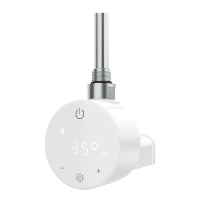 Тен для рушникосушки Pro Onlyheat Ivory White 0,6 кВт 1/2"з трійник/ПРИХ МОНТ/зємний тен (8/32)