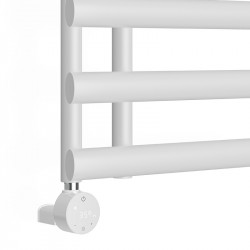 Тен для рушникосушки Pro Onlyheat Ivory White 0,6 кВт 1/2"з трійник/ПРИХ МОНТ/зємний тен (8/32)