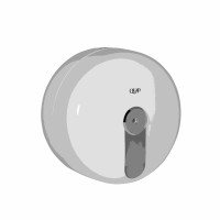 Диспенсер для паперових рушників Qtap Pohodli QT172WH42906 White (Domov)