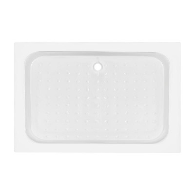 Душовий піддон KAPIELKA ST120x80х14 низький, прямокутний, діаметр зливу 52 мм Lidz